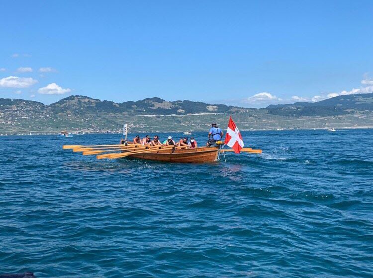 Le canot à rames de Bret-Locum