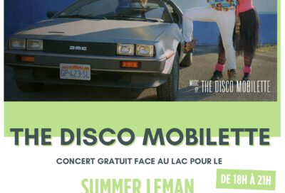 Summer Leman Mountains Festival – The Disco Mobilette à Saint-Gingolph