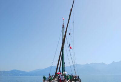 Sortie en bateau sur la barque La Savoie à Saint-Gingolph