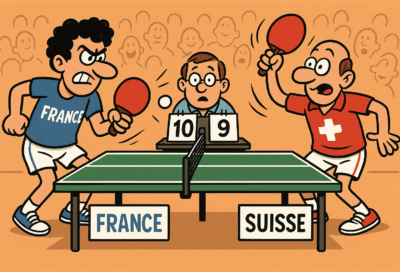 Tournoi de ping-pong et pétanque France/Suisse_Saint-Gingolph